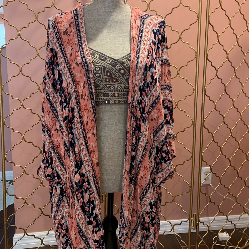 Floral cardigan